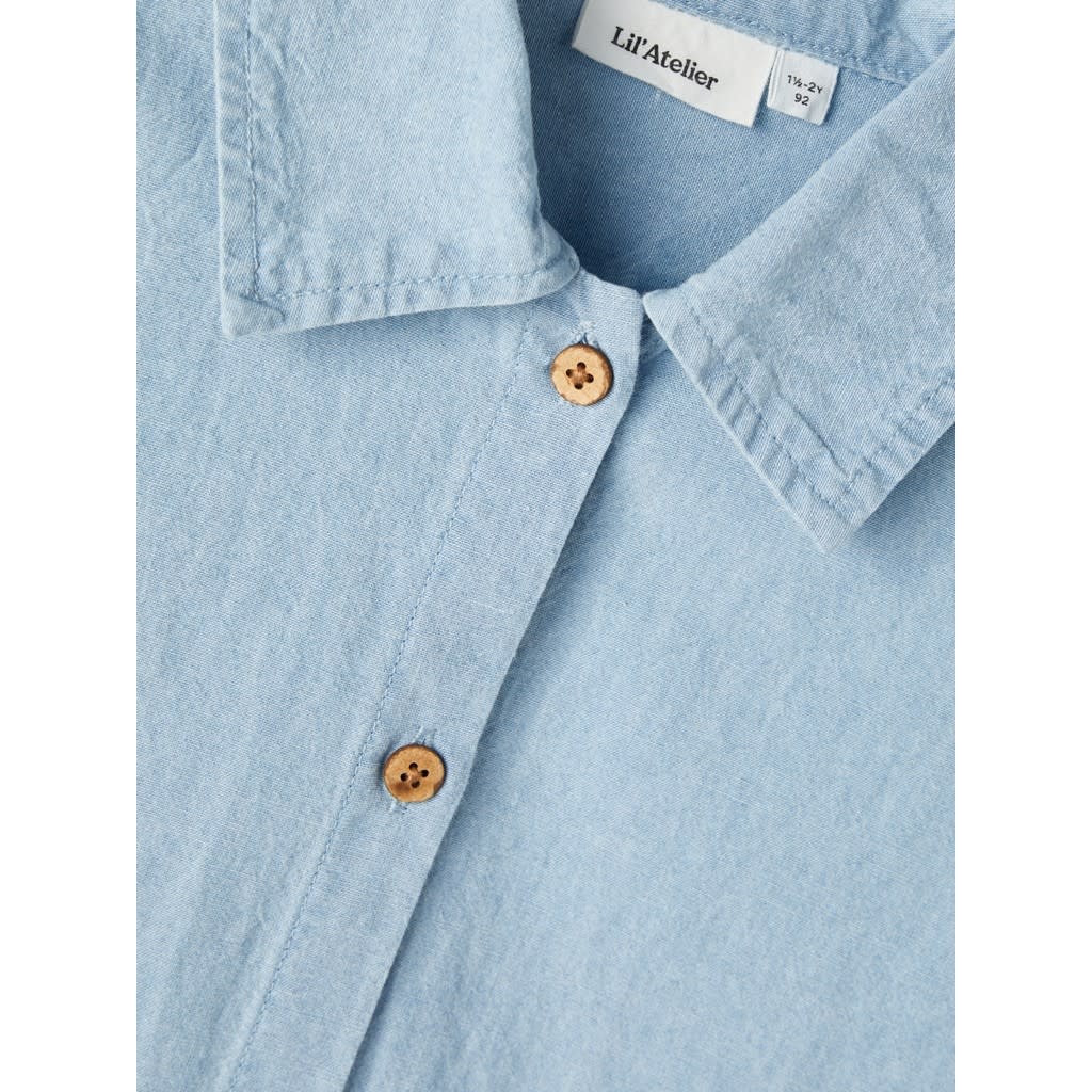 NMMDALEY LS LOOSE DNM SUIT 2738-DA 13215854 Light Blue Denim