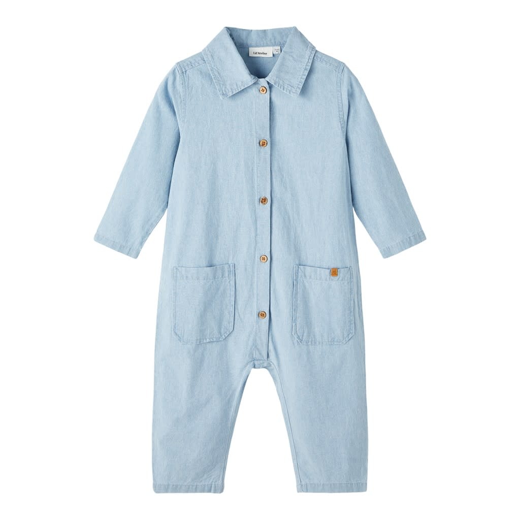 NMMDALEY LS LOOSE DNM SUIT 2738-DA 13215854 Light Blue Denim