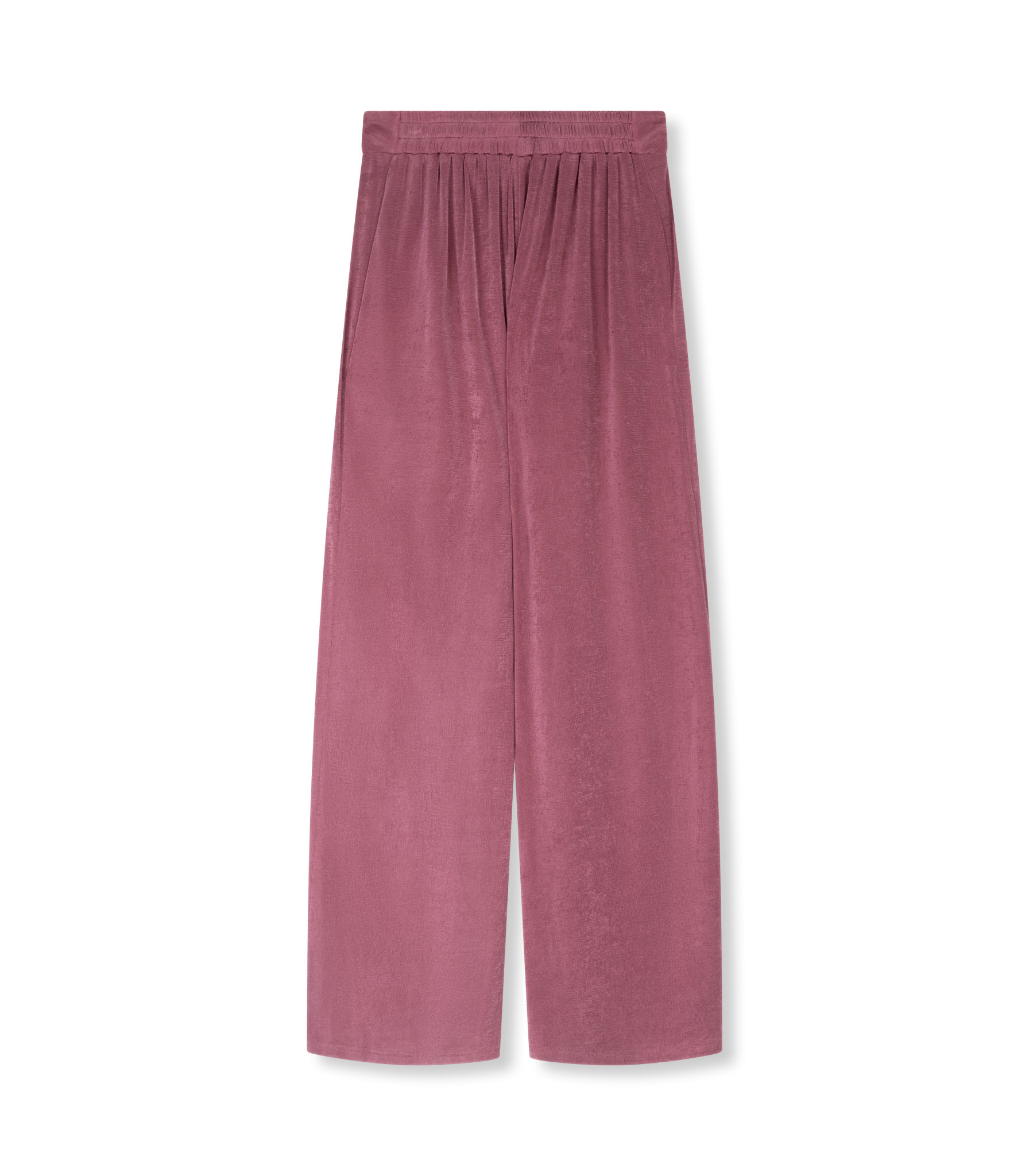 shiny wide leg pants NOVA (R2306110221)