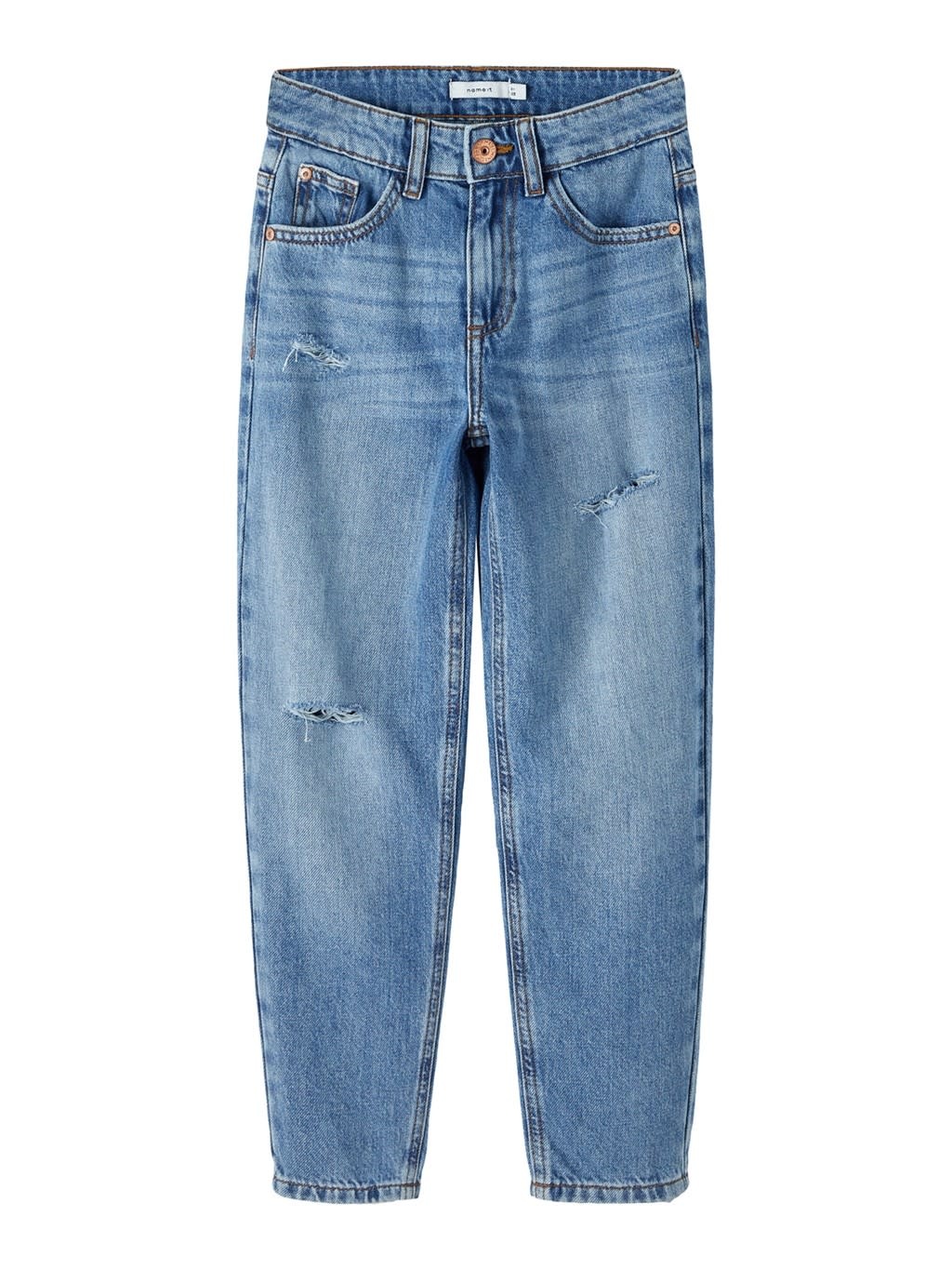 NKMSILAS TAPERED JEANS 13219131 Medium Blue