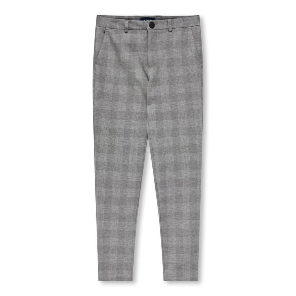 KOBPETE NEW CHECK PANT PNT 15304381 Medium Grey