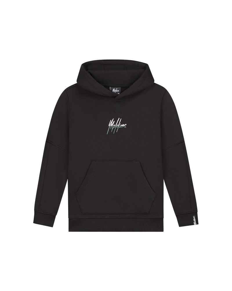 Split Essentials Hoodie MJ1-AW23-03 Black/Dark Green