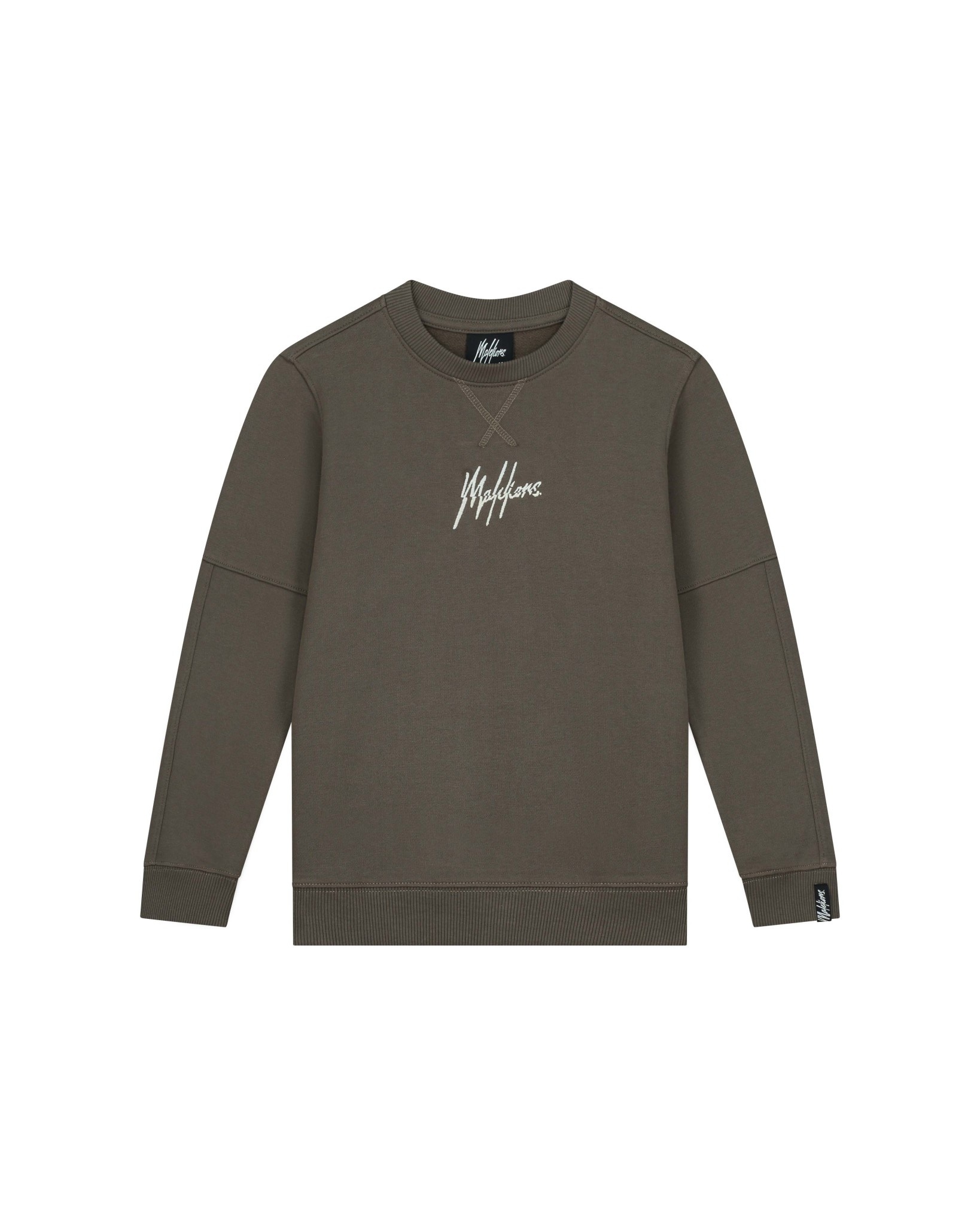 Split Essentials Sweater MJ1-AW23-05 Brown/Beige