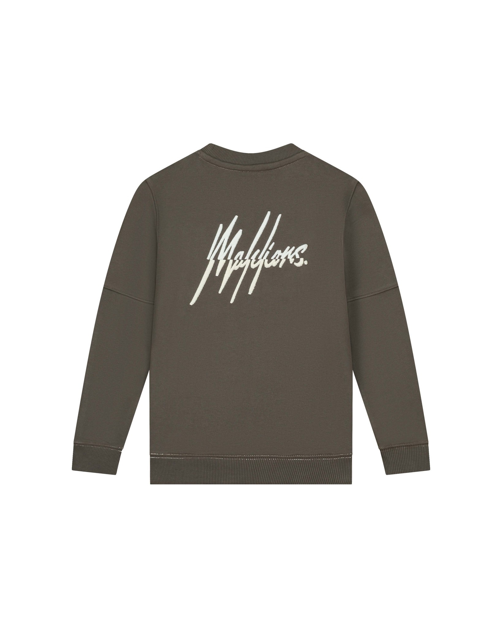 Split Essentials Sweater MJ1-AW23-05 Brown/Beige