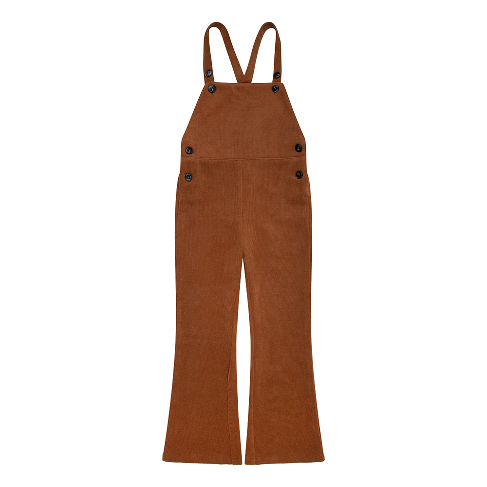 Dungarees Corduroy Pants D7G-W23-2305 Tawny Brown