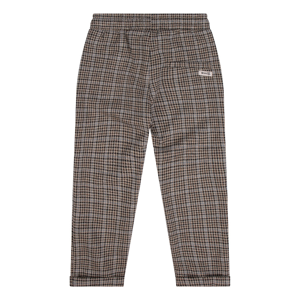 Fancy Check Pants D7B-W23-2903 Antracites Grey