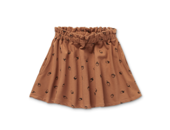 Paperbag skirt Acorn print W23-933 Lion