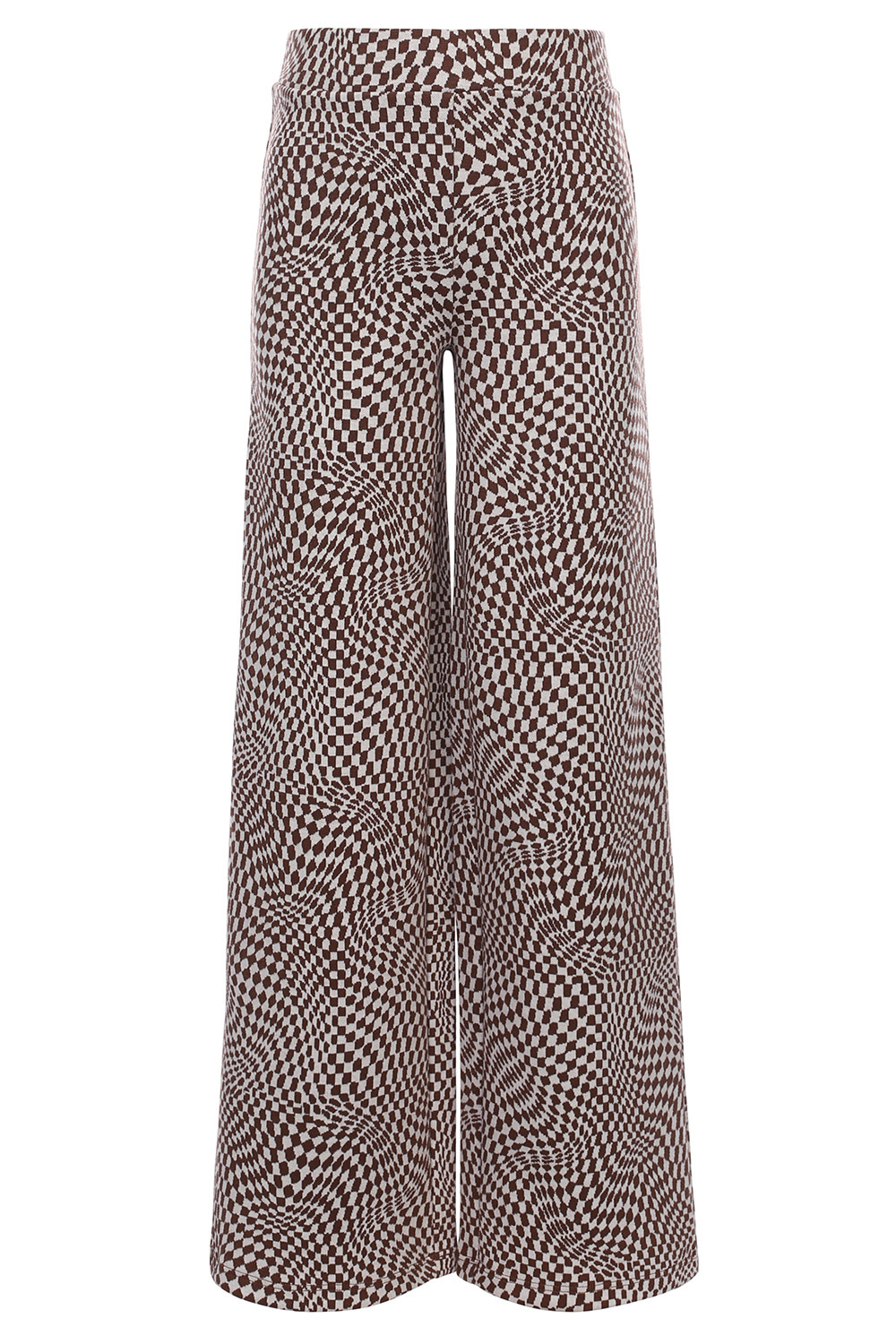 jaquard knit pants 2331-5625-818 Swirl check