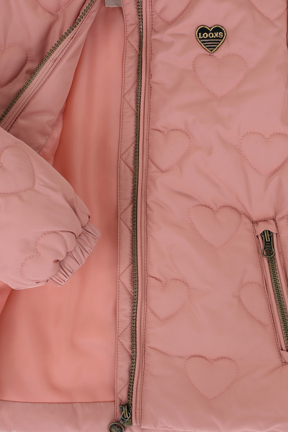heart seal jacket 2331-7260-236 Dusty pink