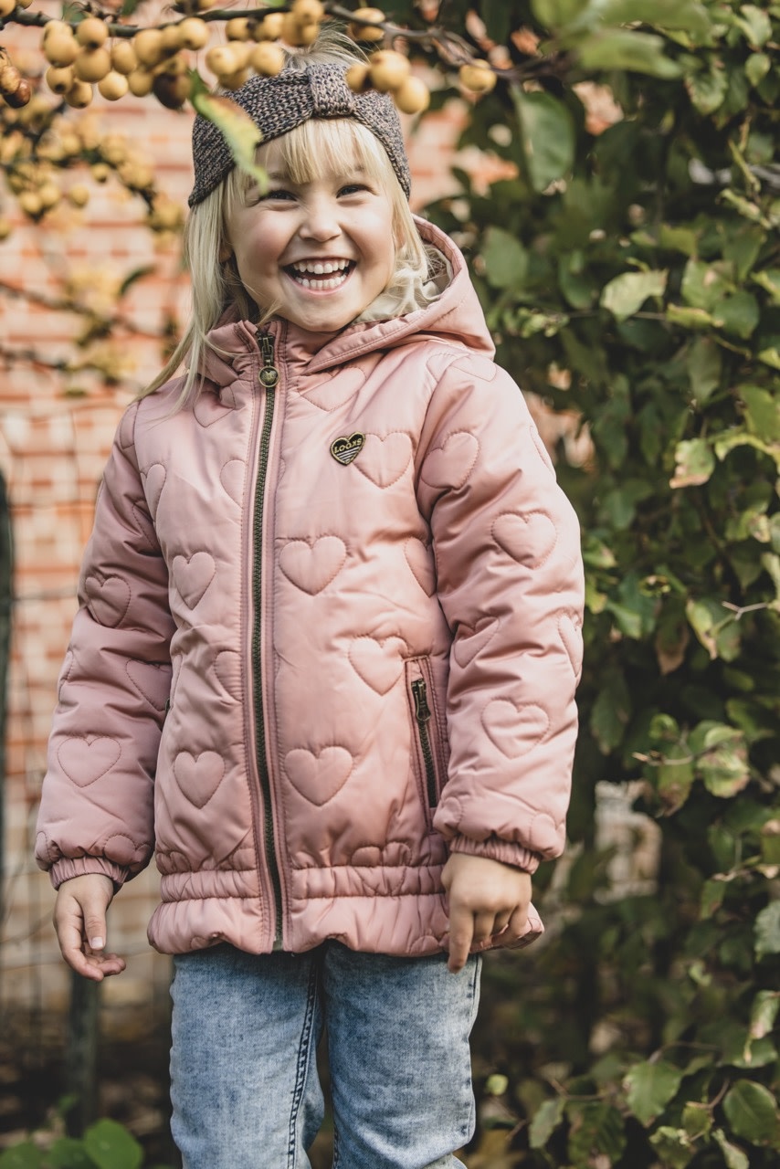 heart seal jacket 2331-7260-236 Dusty pink