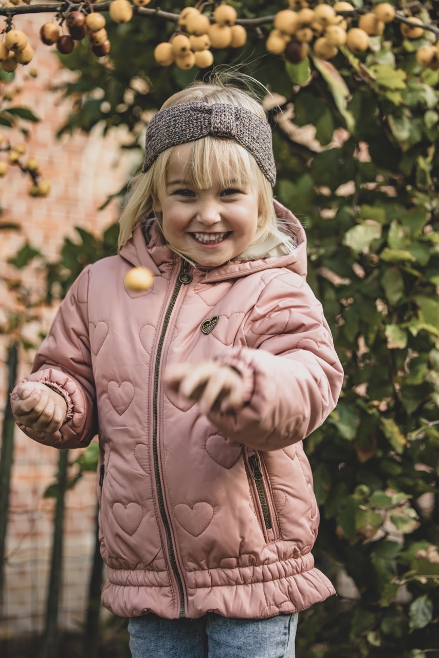 heart seal jacket 2331-7260-236 Dusty pink