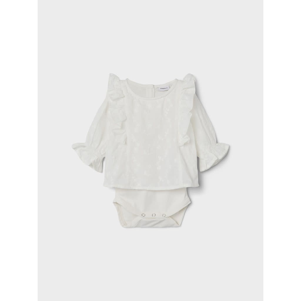 NBFNOBEA LS BODY BLOUSE 13220923 Jet Stream
