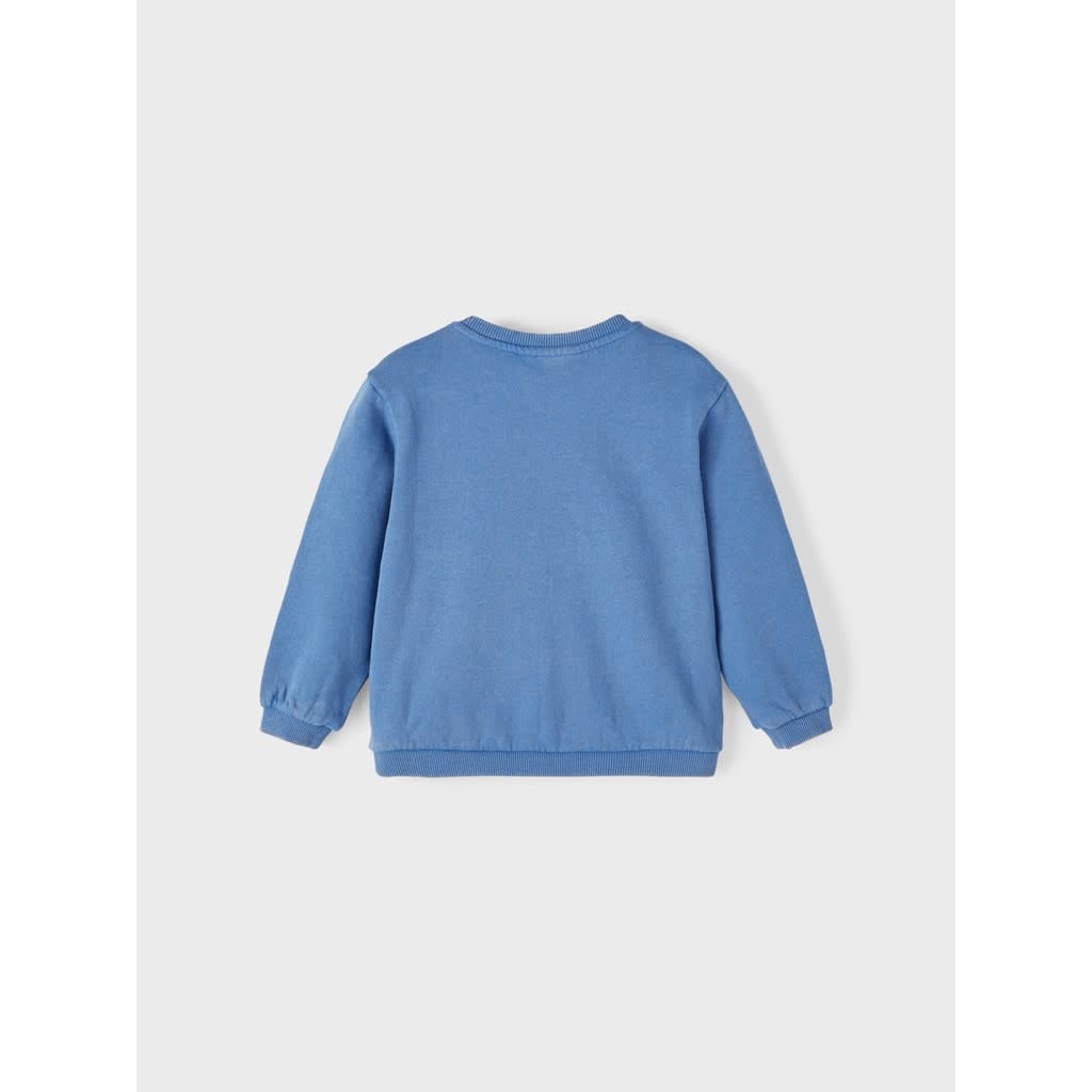 NMMNALF LS LOOSE SWEAT LIL 13221638 Federal Blue
