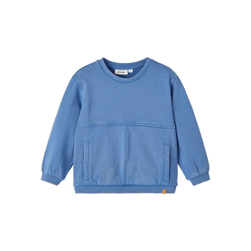 NMMNALF LS LOOSE SWEAT LIL 13221638 Federal Blue