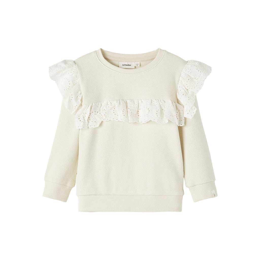 NMFNOLAN LS SWEAT LIL 13221710 Turtledove