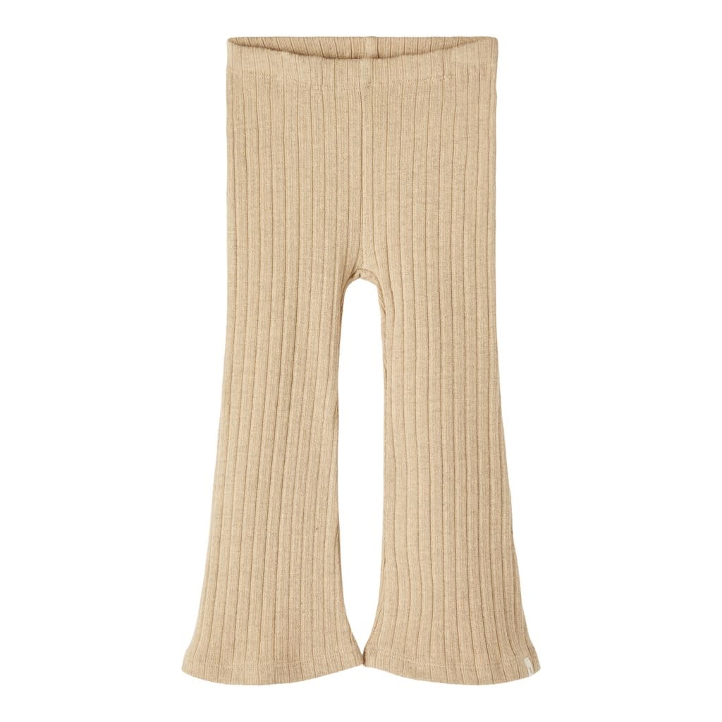 NMFNIVA BOOTCUT LEGGINGS LIL 13221714 Warm Sand