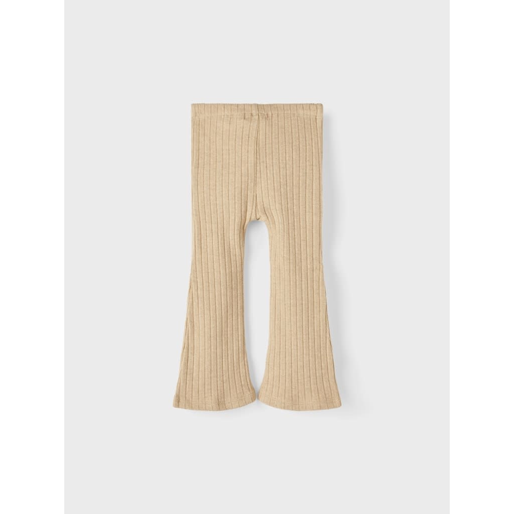 NMFNIVA BOOTCUT LEGGINGS LIL 13221714 Warm Sand