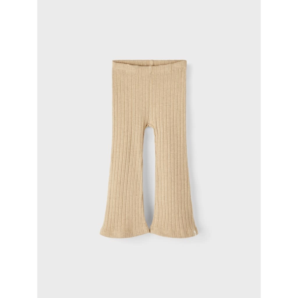 NMFNIVA BOOTCUT LEGGINGS LIL 13221714 Warm Sand
