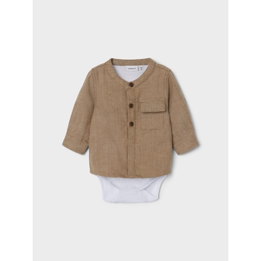 NBMNUPAN LS SHIRTBODY 13221372 Kangaroo