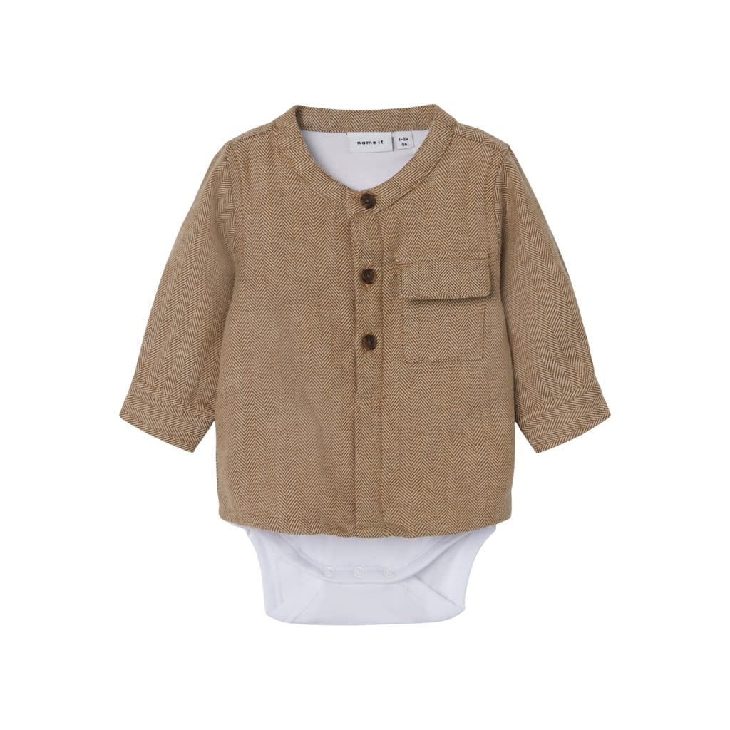 NBMNUPAN LS SHIRTBODY 13221372 Kangaroo