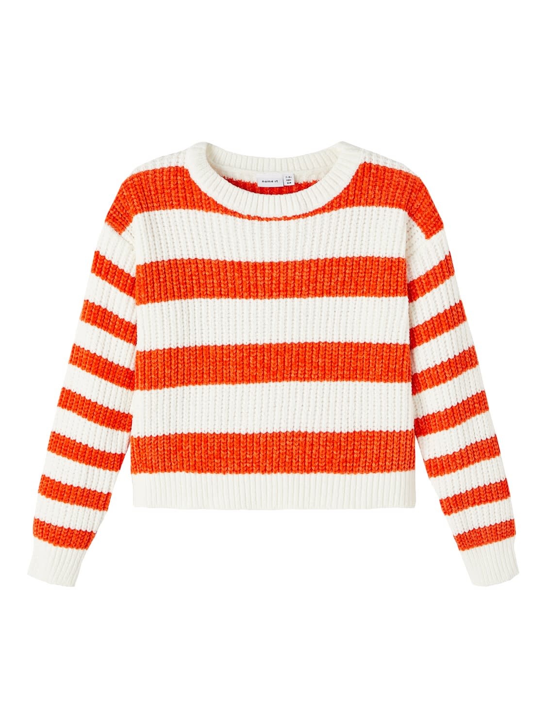 NKFNIJANNA LS SHORT KNIT 13221026 Jet Stream