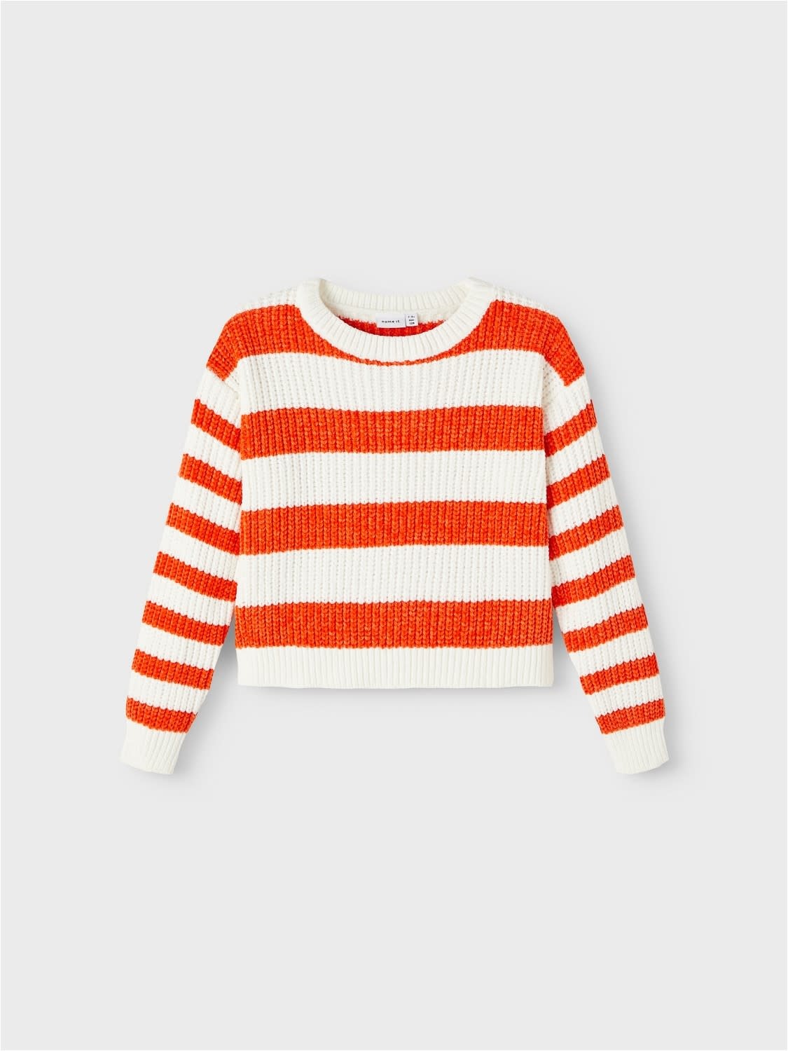 NKFNIJANNA LS SHORT KNIT 13221026 Jet Stream