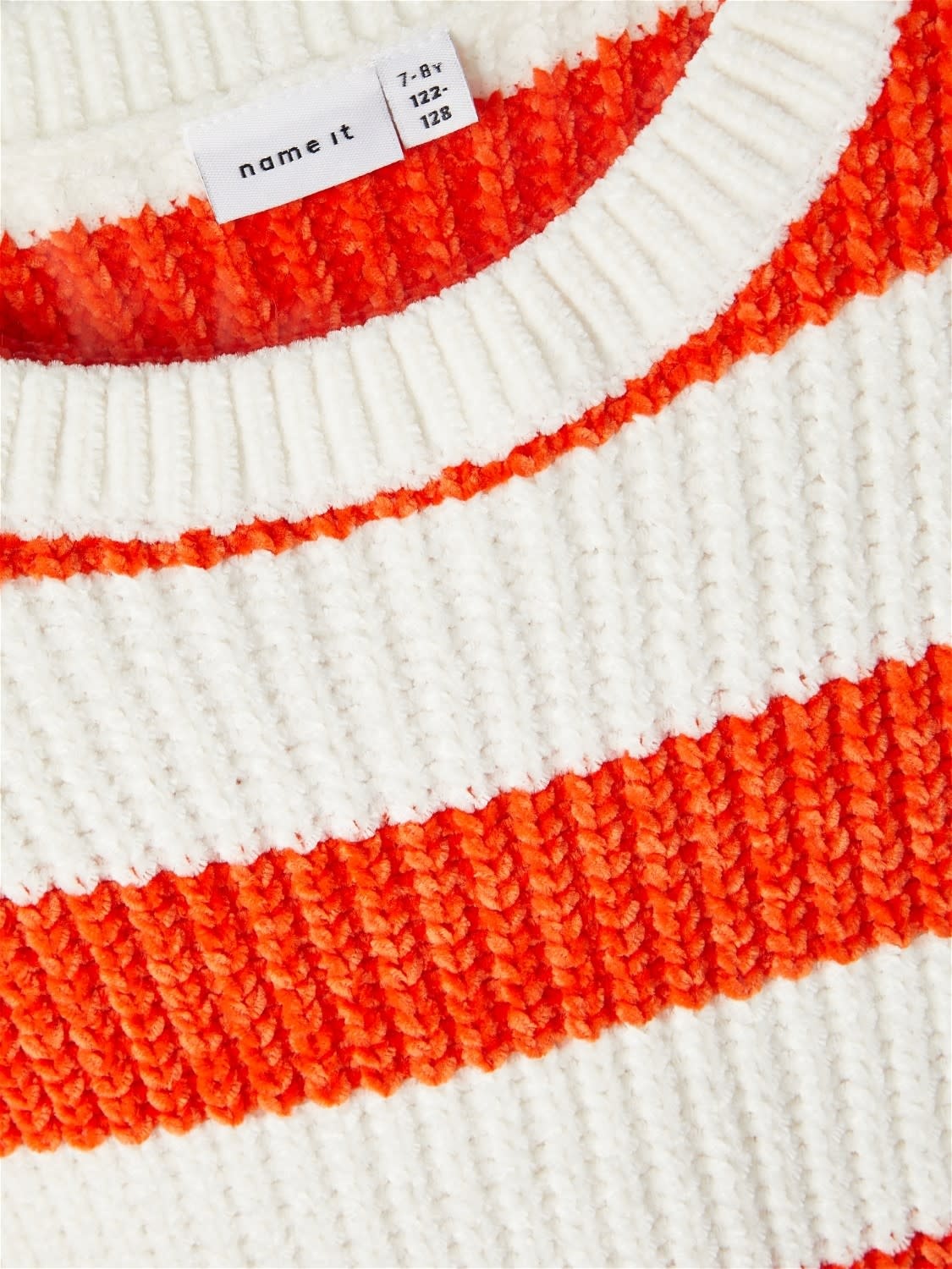 NKFNIJANNA LS SHORT KNIT 13221026 Jet Stream