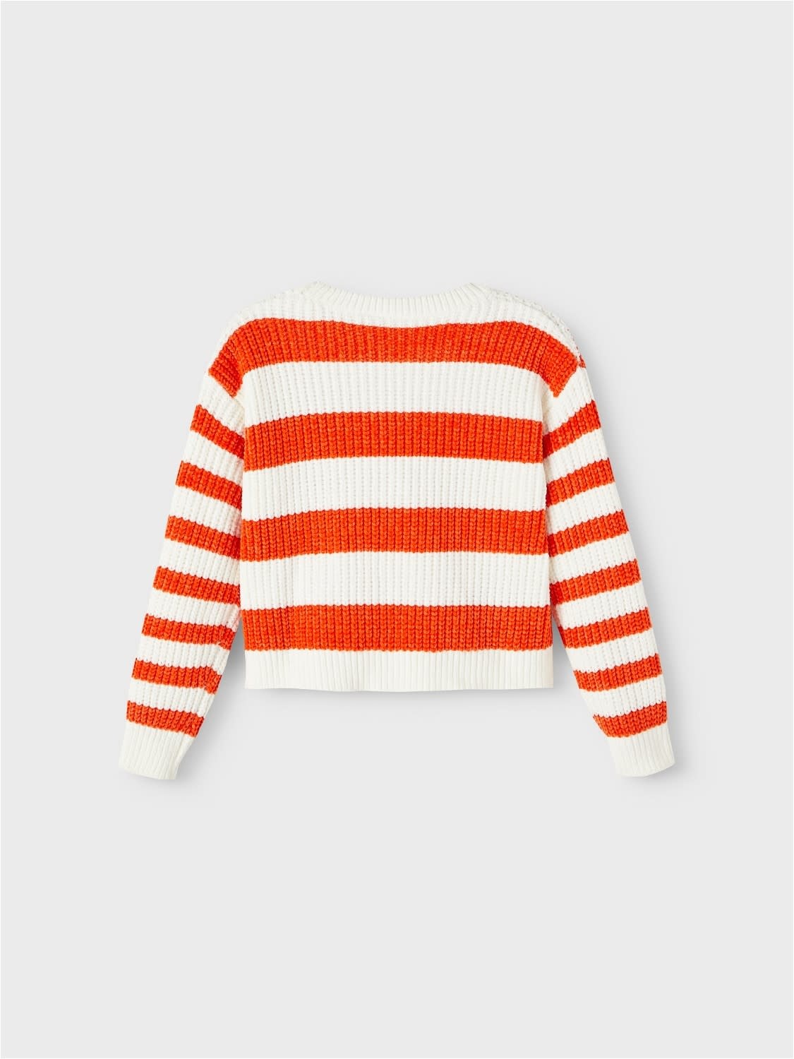 NKFNIJANNA LS SHORT KNIT 13221026 Jet Stream