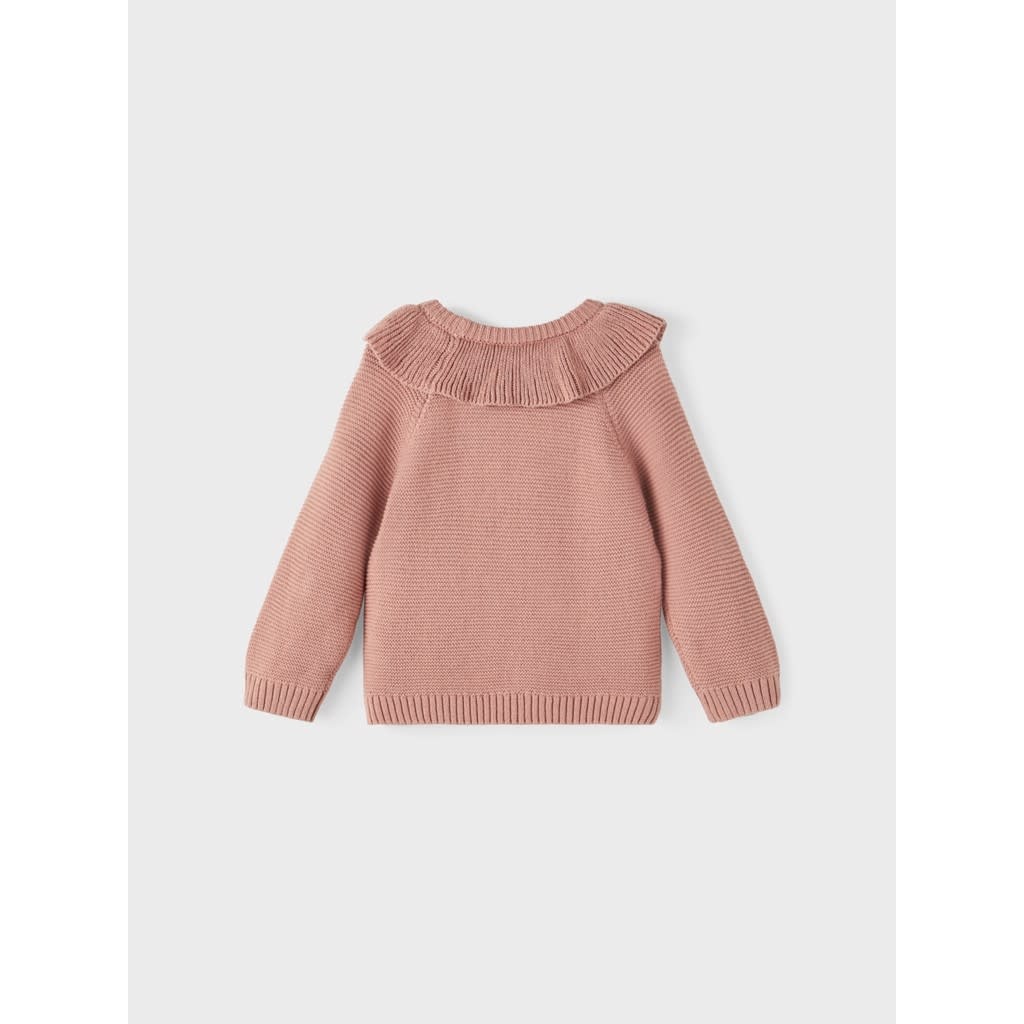 NMFROSANNA LS LOOSE KNIT LIL 13209933 Burlwood