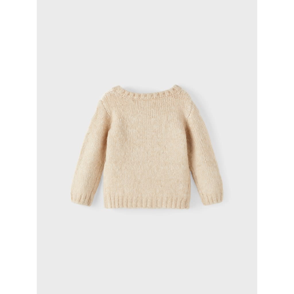 NMFOSA LS KNIT 13207086 Peyote Melange