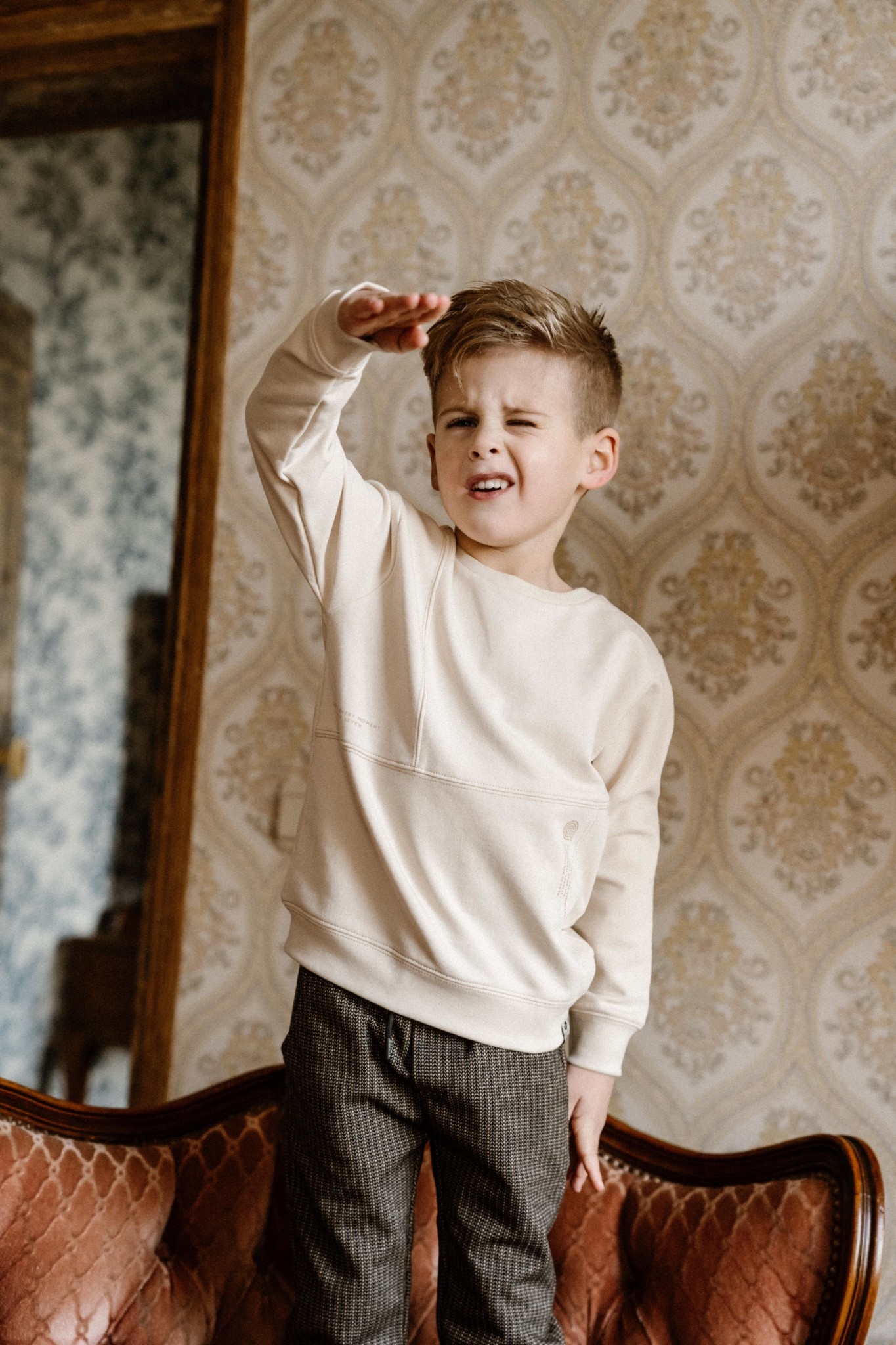 Organic Sweater Capture Every Moment D7B-W23-4501 Creamy Kit