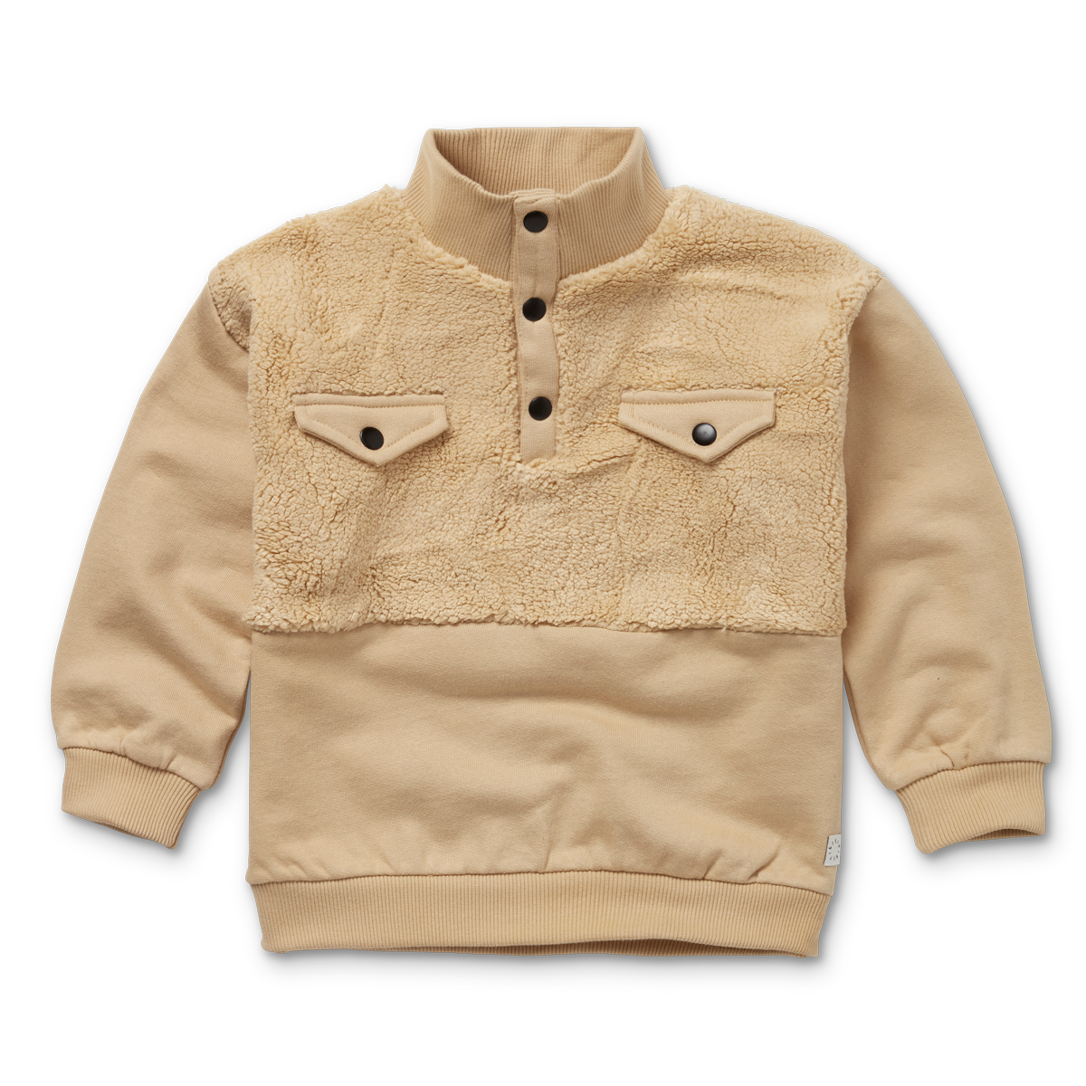 Sweatshirt teddy Squirrel squad W23-844 Nougat