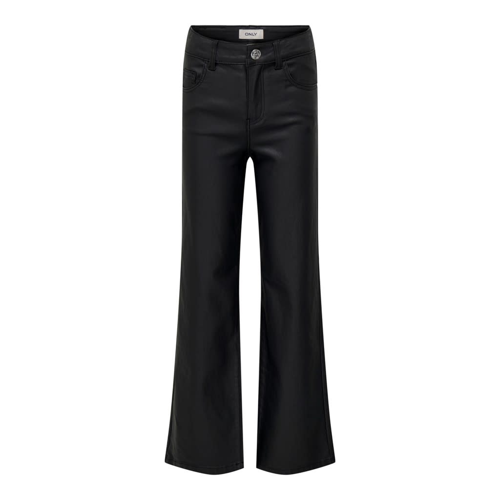 KOGJUICY-NYA WIDE COATED PANT PNT 15302765 Black