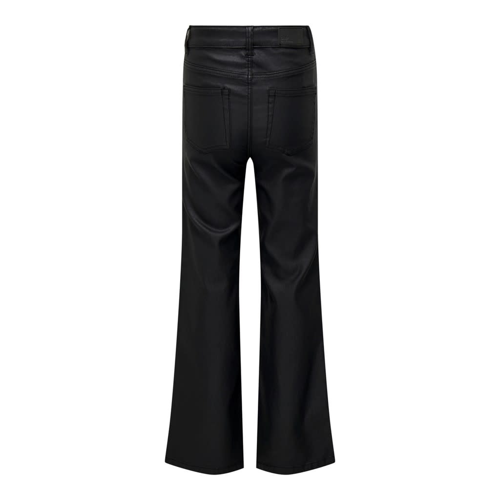 KOGJUICY-NYA WIDE COATED PANT PNT 15302765 Black
