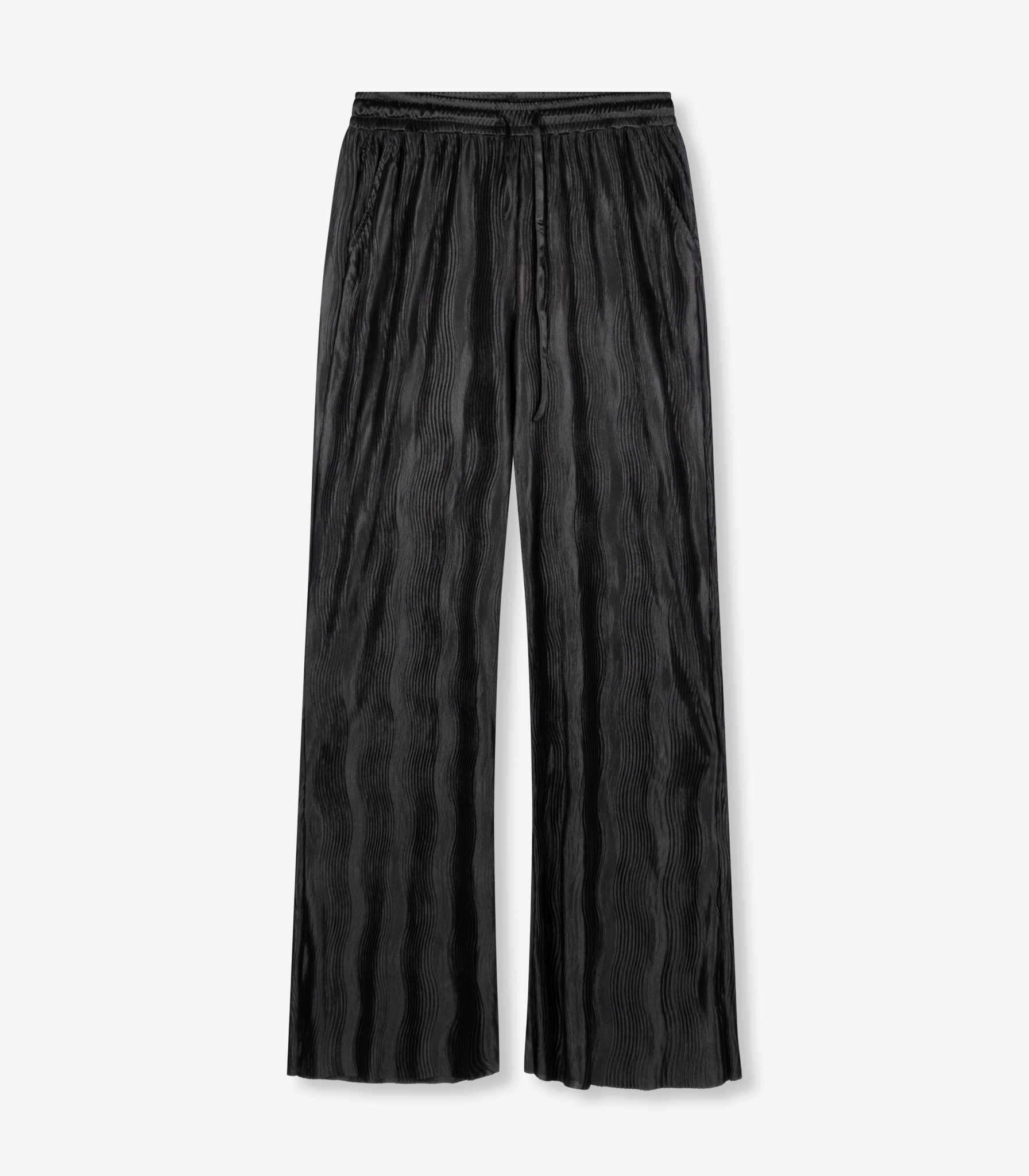 Wide plisse pants TYRAH (R2308160212) black