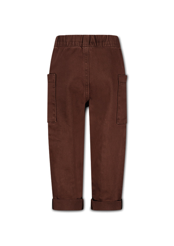 Dane denim pants D308-0620 Brown Stone