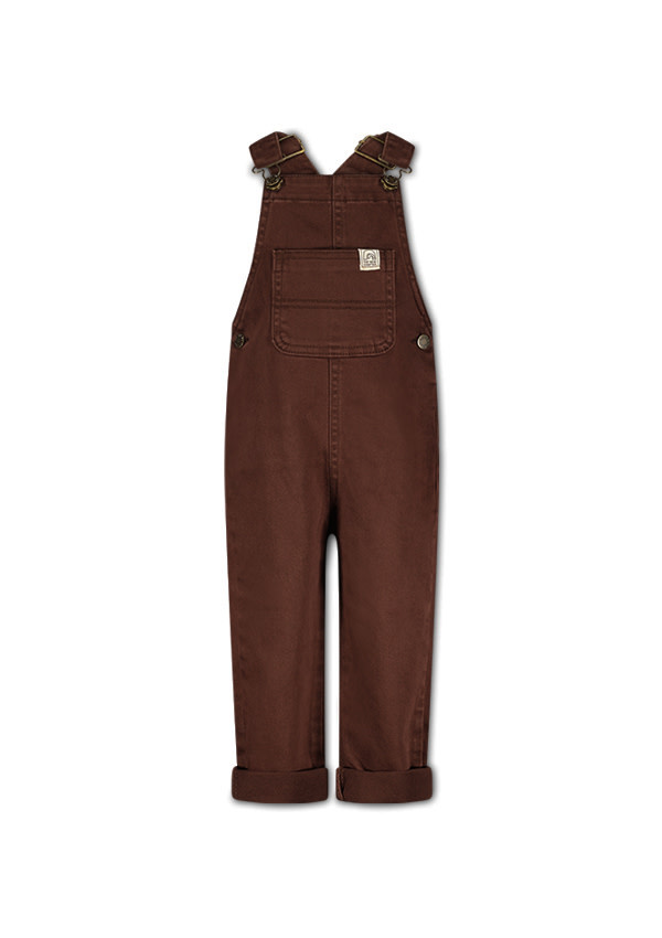 Maël denim dungarees D308-0625 Brown Stone