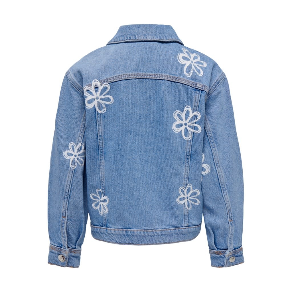KOGANNALISA LS DNM JACKET CRO 15296603 Medium Blue