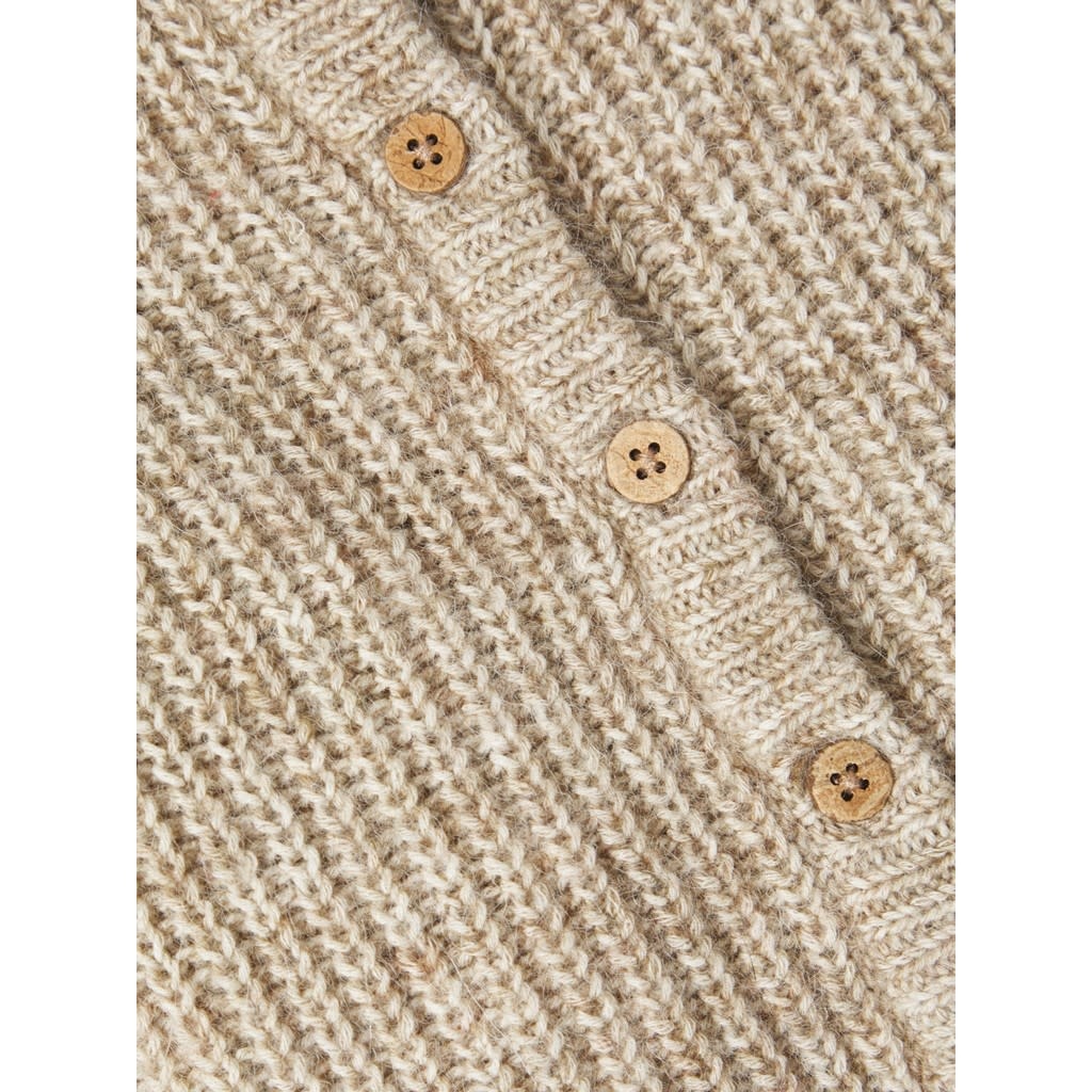 NBMOMIO LS KNIT CARD LIL 13221529 Chinchilla