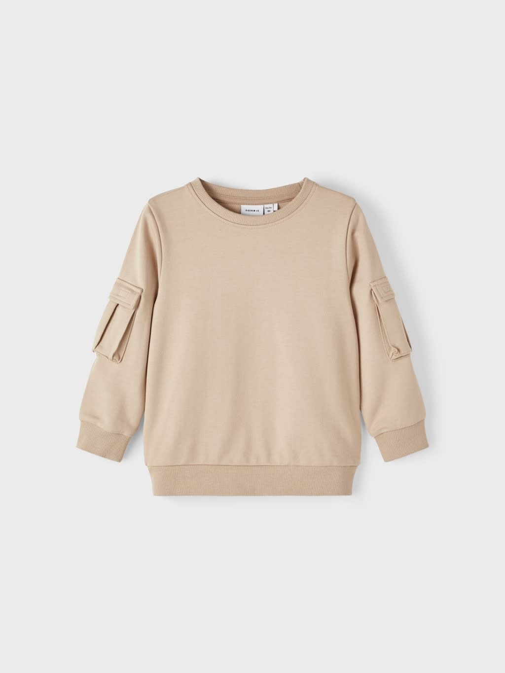 NMMOLI BOXY SWEAT UNB 13221414 Oxford Tan