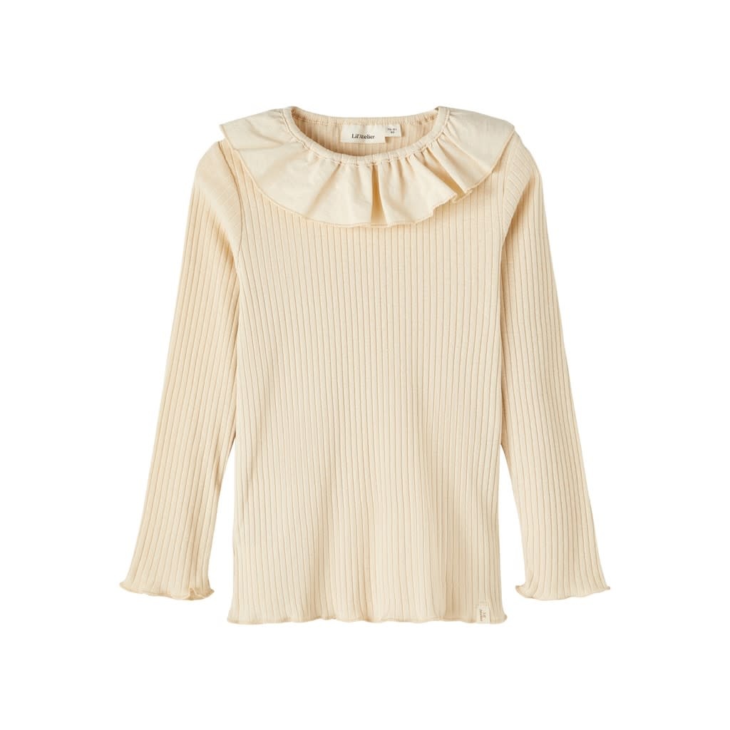 NMFOMINA LS SLIM TOP LIL 13221695 Wood Ash