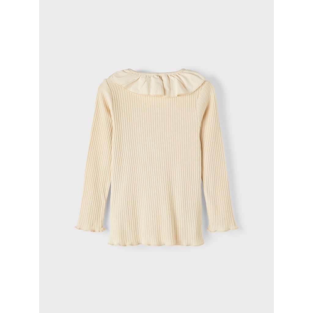 NMFOMINA LS SLIM TOP LIL 13221695 Wood Ash