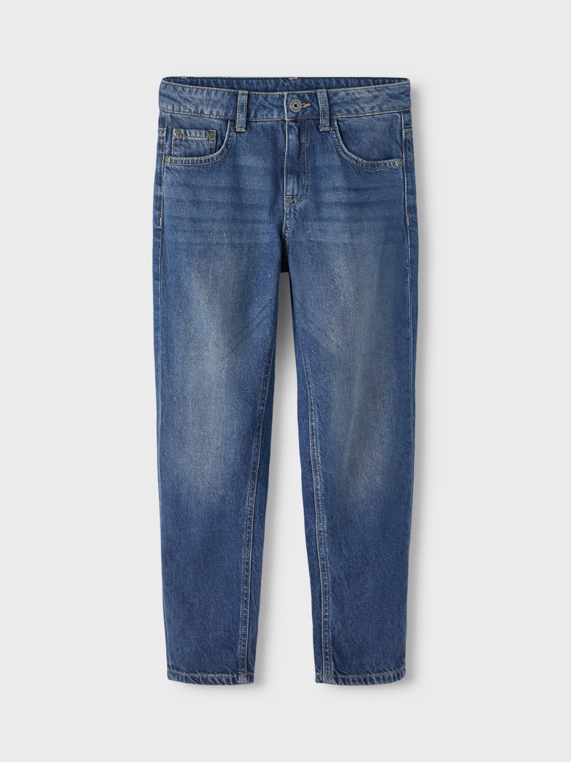 NKMBEN TAPERED JEANS 13211702 Dark Blue