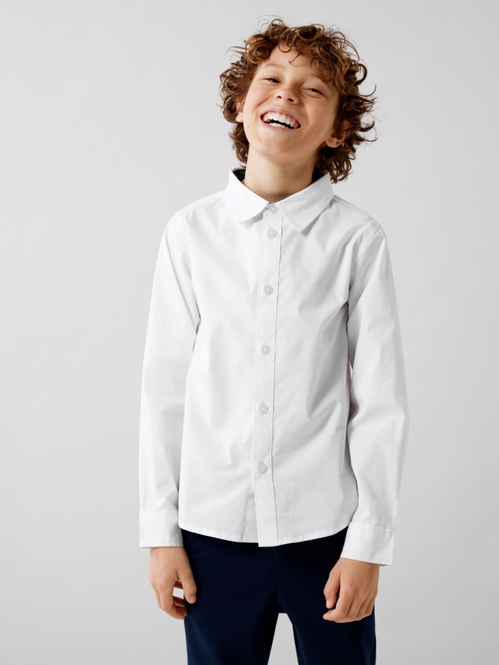 NKMNEWSA LS SHIRT NOOS 13169166 Bright White