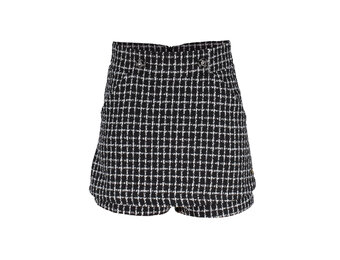 Krista Skort FL23727 OFF BLACK/ ICE CHECK