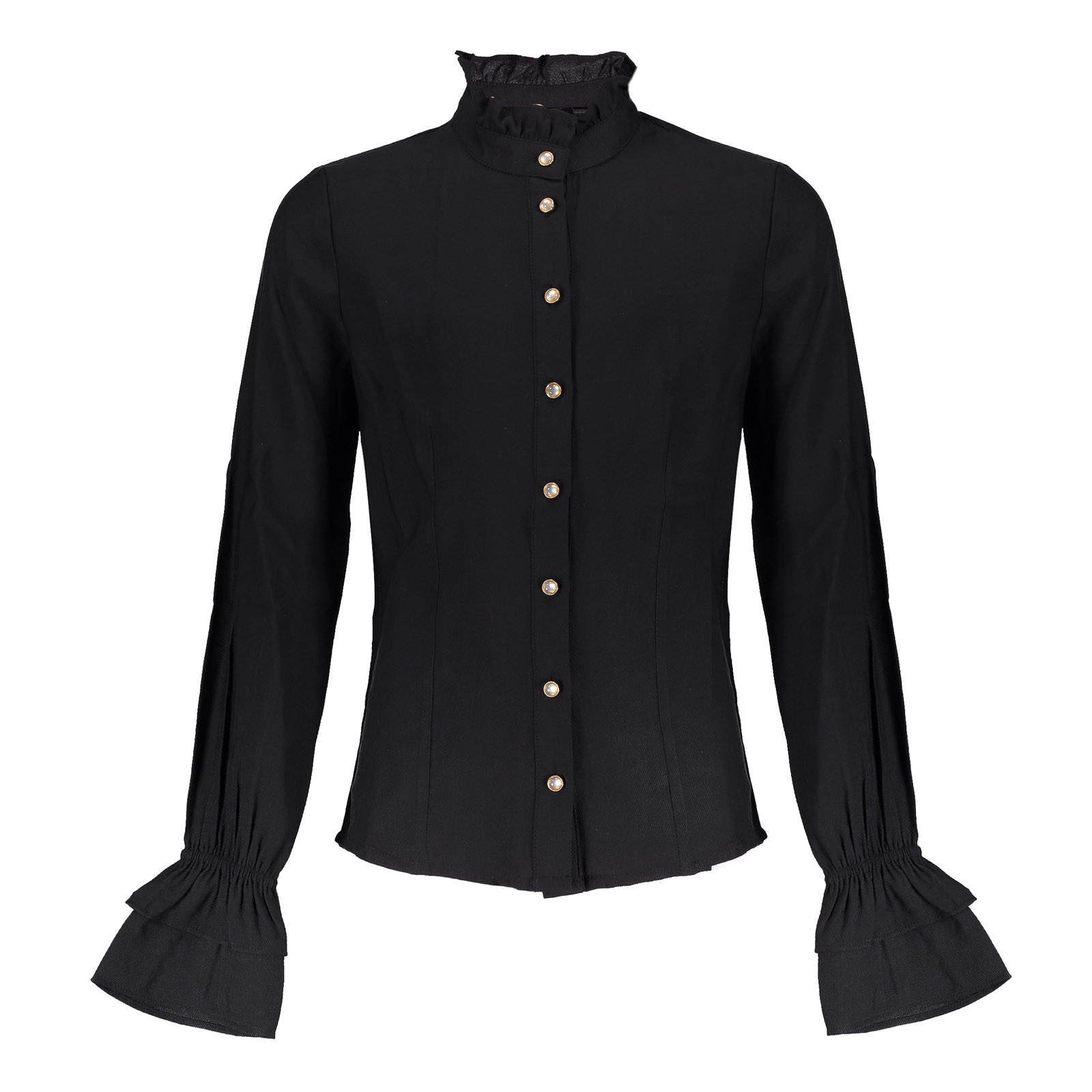 Fallon Blouse 03 BLACK