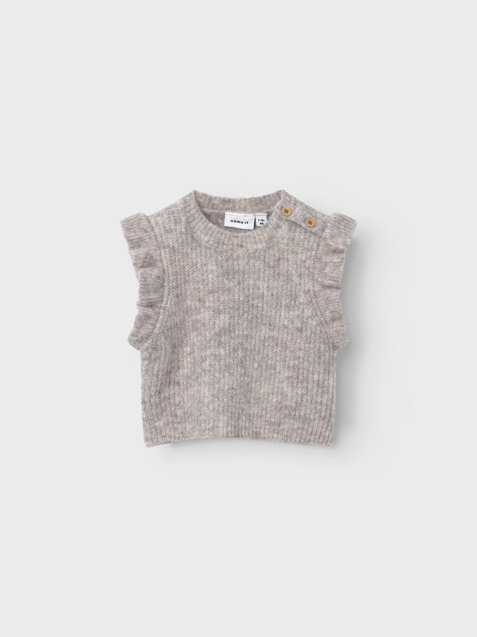 NBFSOLLAR KNIT SLIPOVER 13222995 Peyote Melange