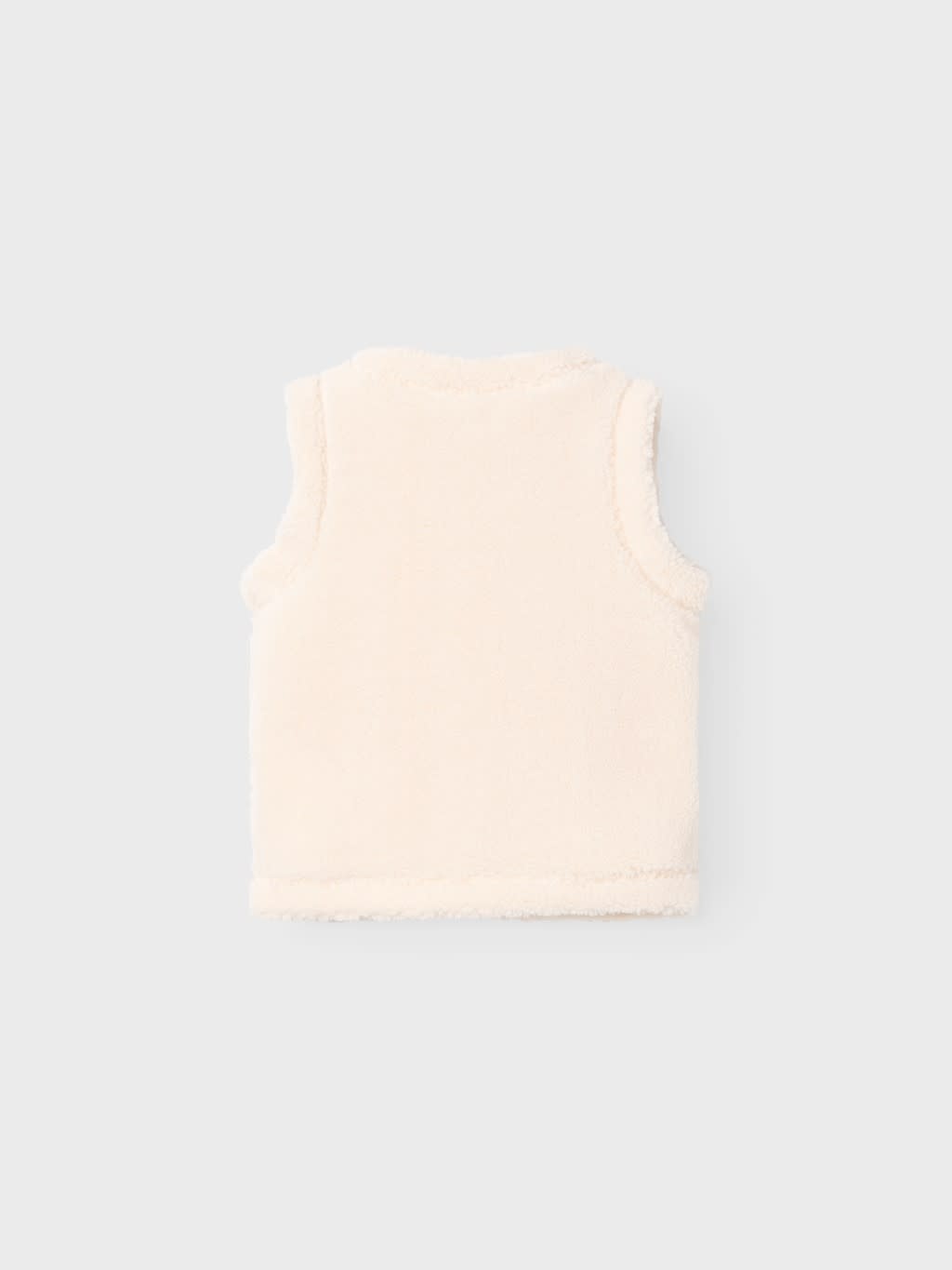 NMFREGITSE TEDDY VEST 13223570 Buttercream