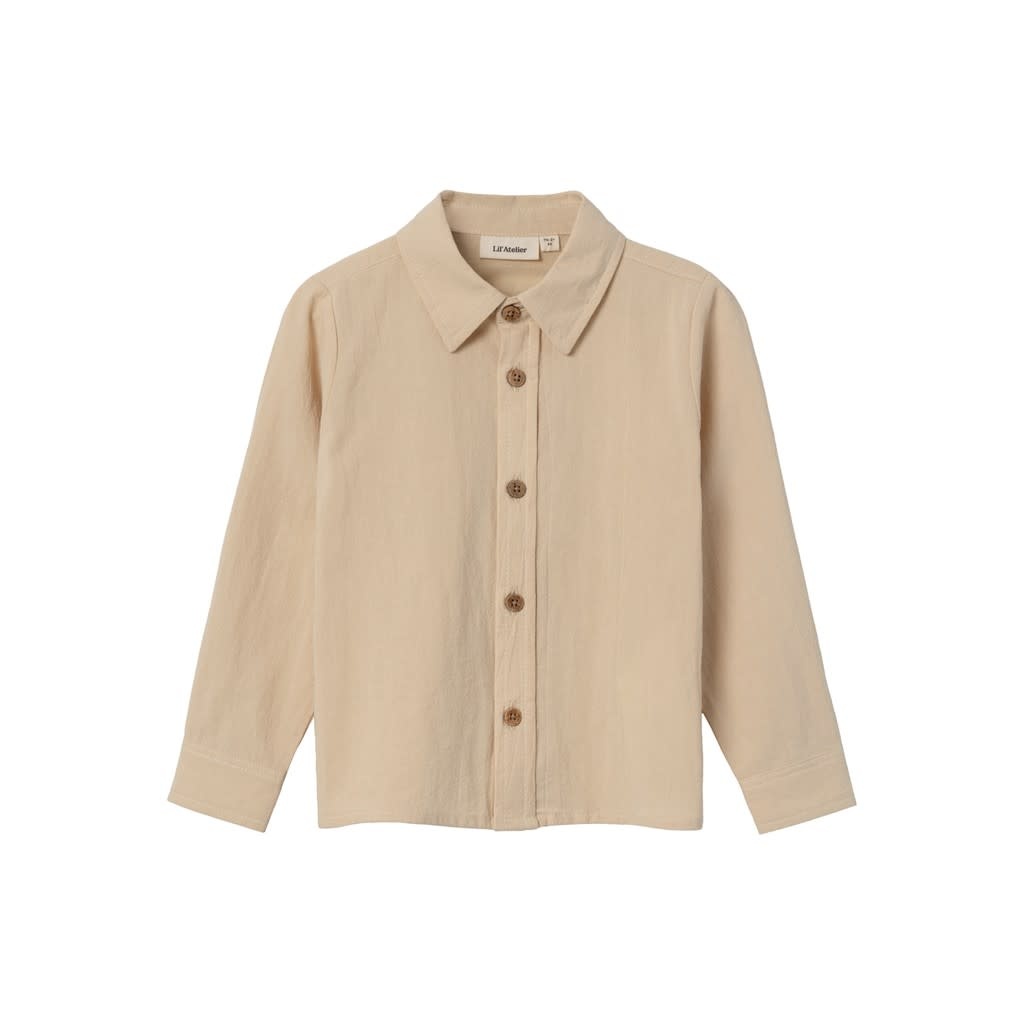 NMMRUBA LS SHIRT LIL 13224135 Wood Ash