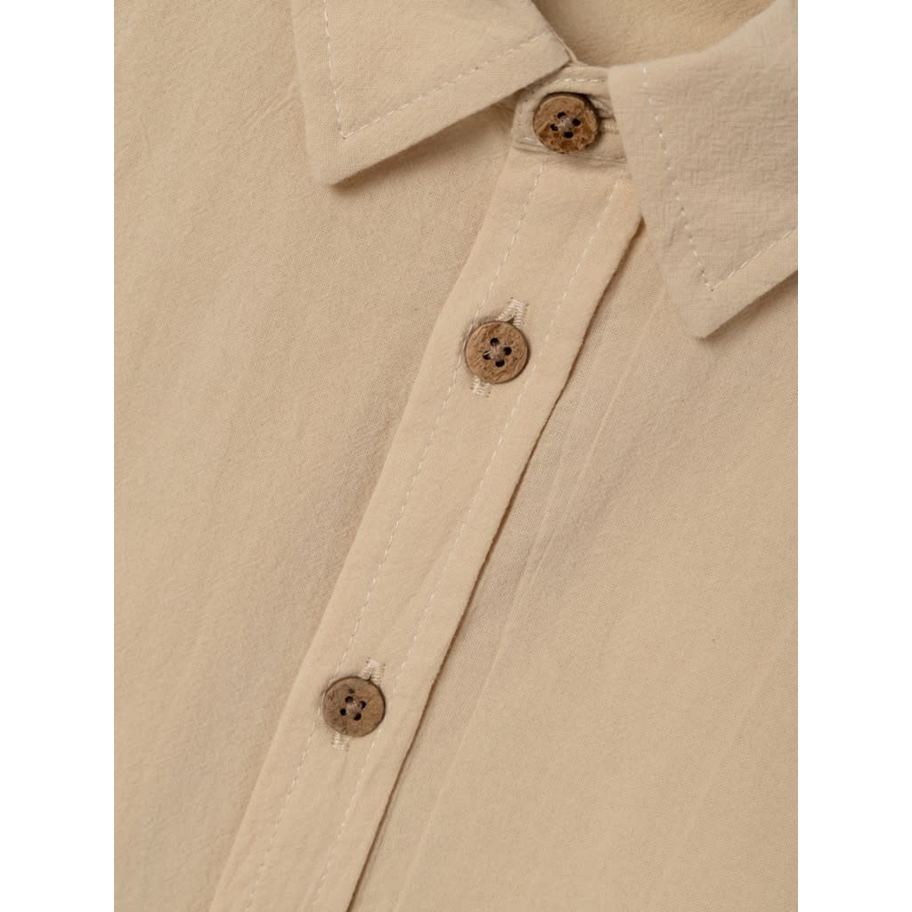 NMMRUBA LS SHIRT LIL 13224135 Wood Ash